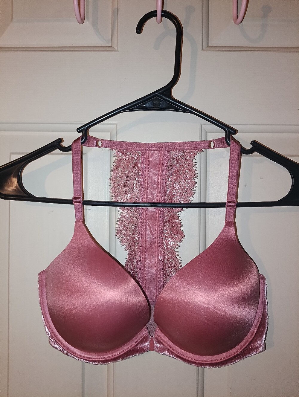 Victoria Secret Bombshell Plunge Rose Pink 34C